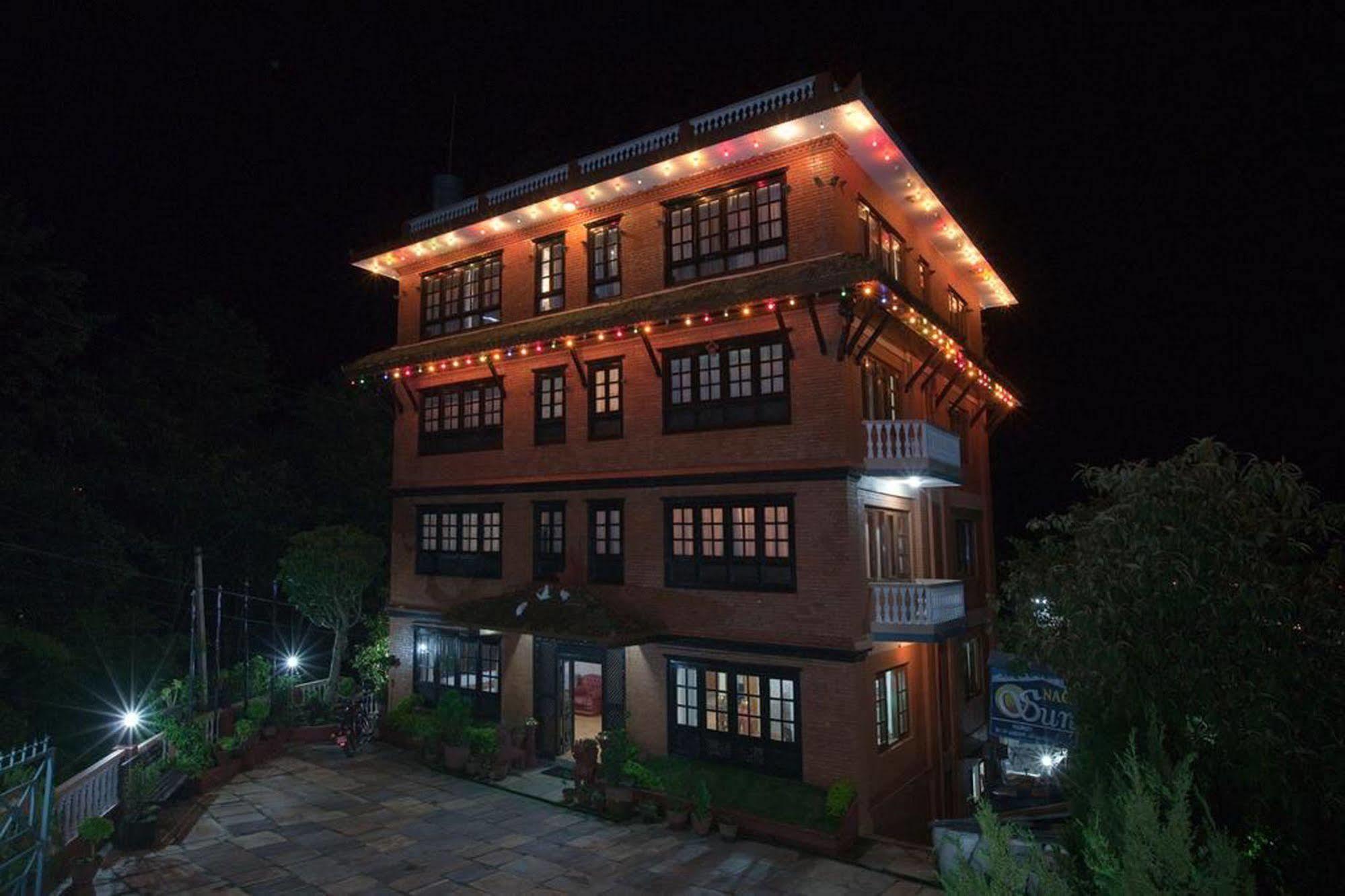 Nagarkot Sunshine Hotel Baluwapati Deupur Exterior photo