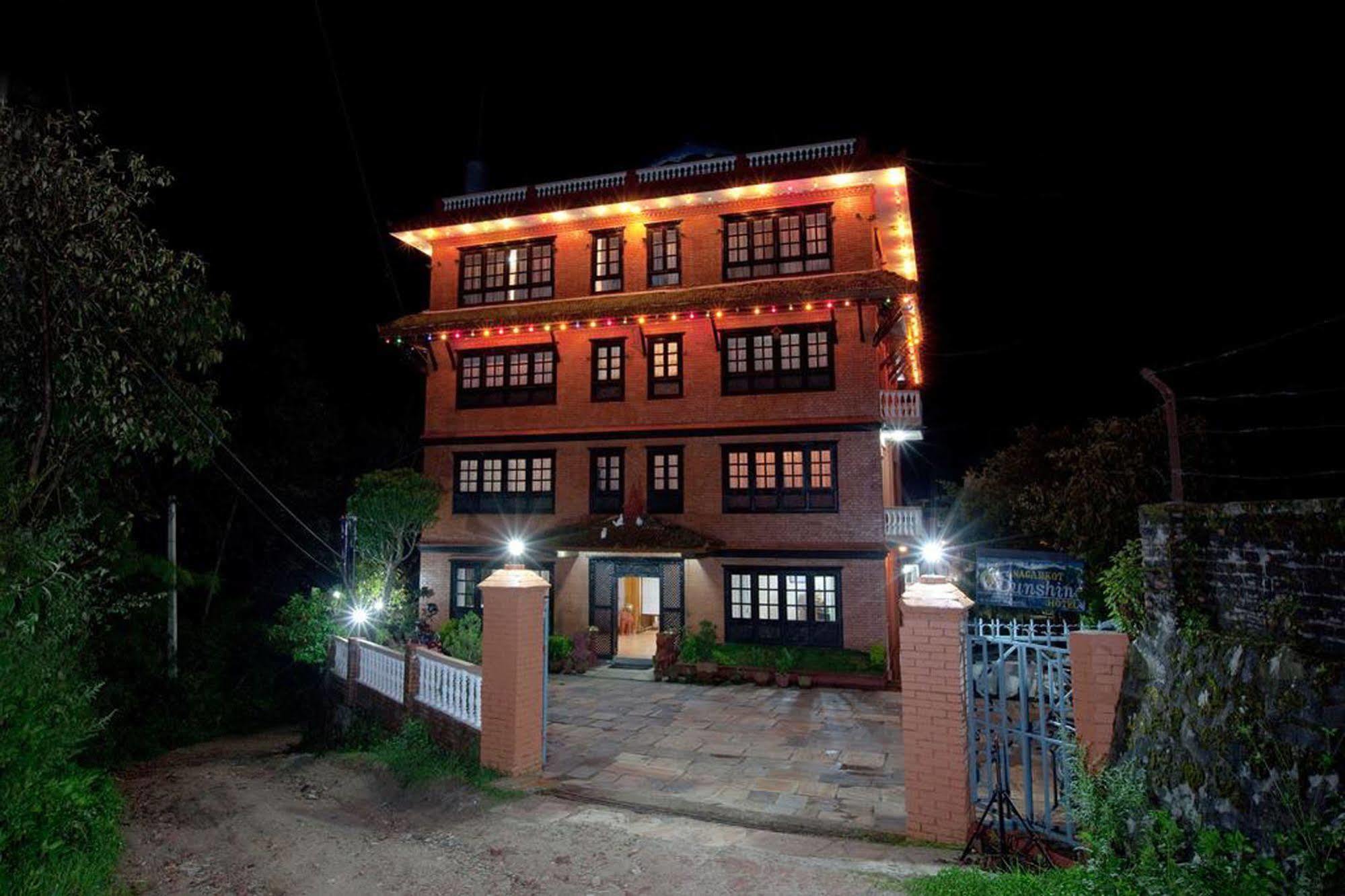 Nagarkot Sunshine Hotel Baluwapati Deupur Exterior photo